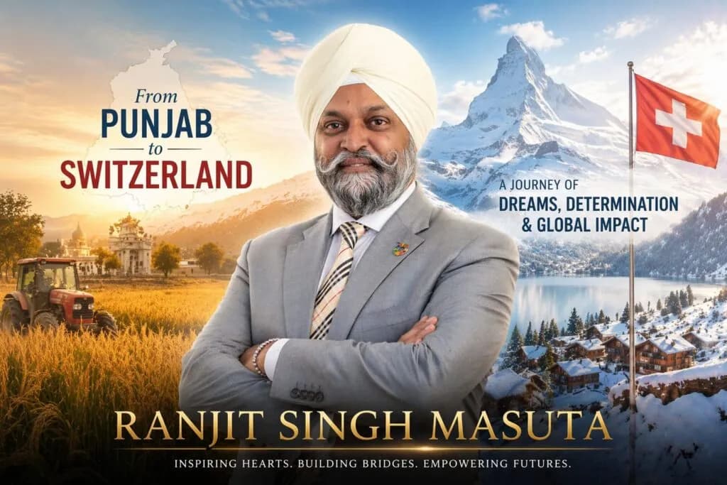 From Punjab to Switzerland: The Inspiring Journey of Ranjit Singh Masuta