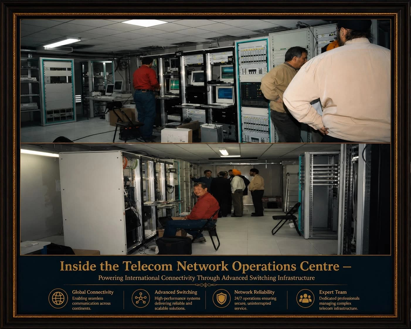 Inside the Telecom Network Operations Centre