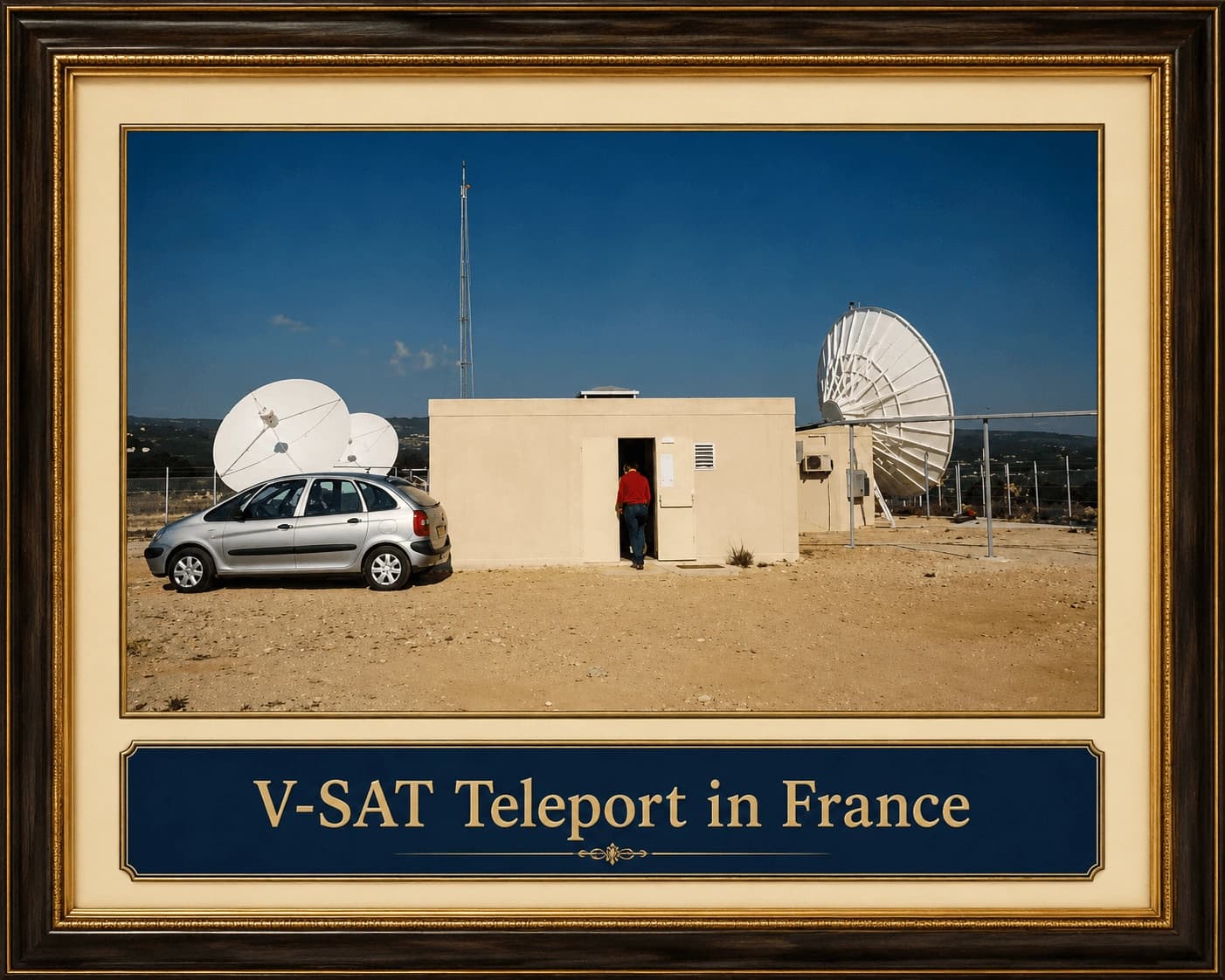 V-SAT Teleport in France
