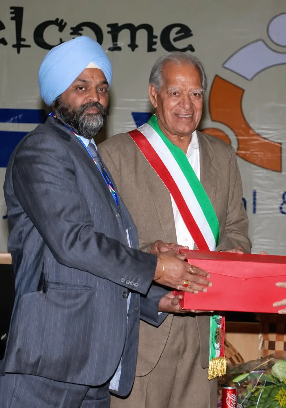Dara Singh with Ranjit Singh Masuta