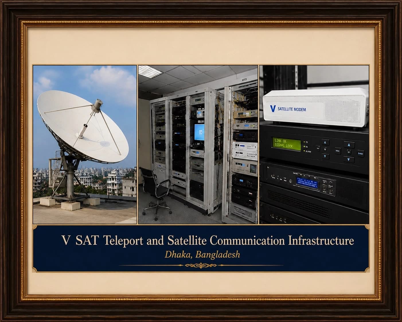 V-SAT Teleport in Dhaka Bangladesh
