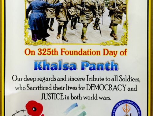Historic Tribute to Sikh Soldiers at Menin Gate with Ranjit Singh Masuta & Giani Harpreet Singh