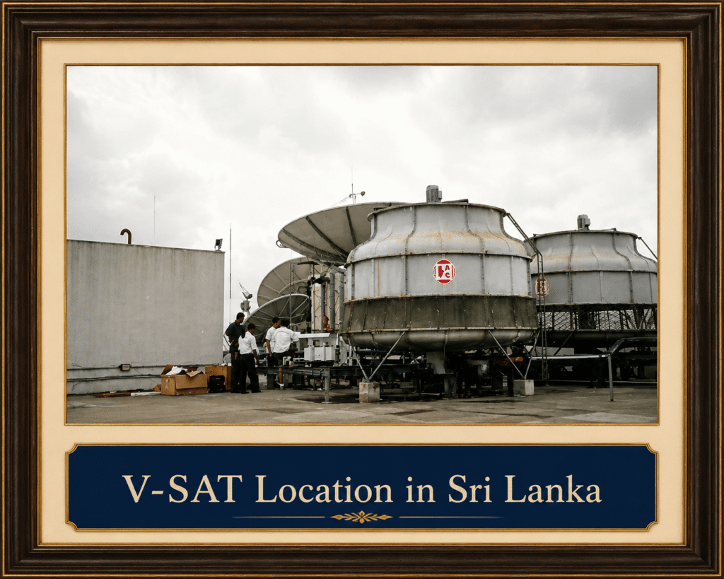 V-SAT Location in Sri Lanka